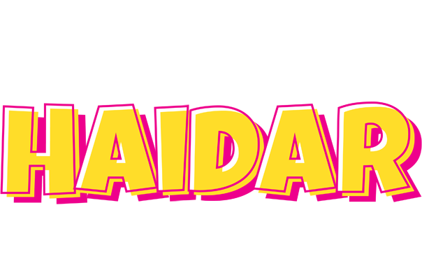Haidar kaboom logo