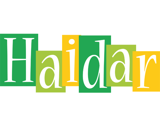 Haidar lemonade logo