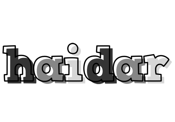 Haidar night logo