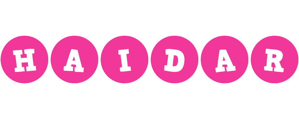 Haidar poker logo