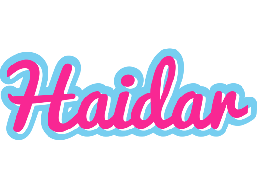 Haidar popstar logo