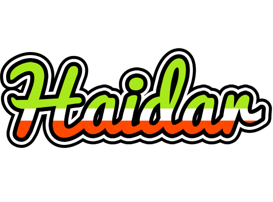 Haidar superfun logo