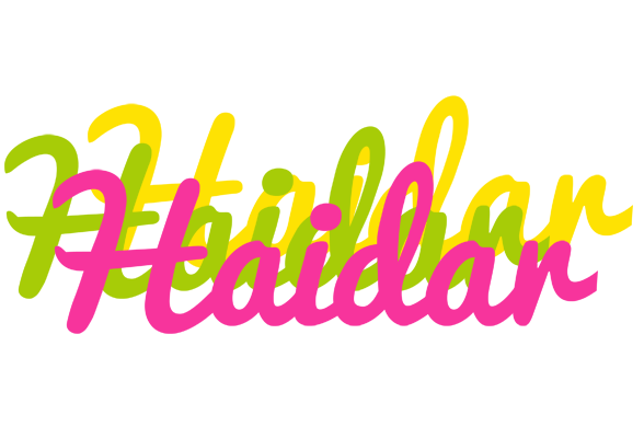 Haidar sweets logo