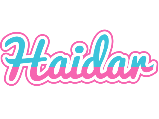 Haidar woman logo