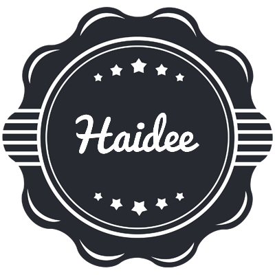 Haidee badge logo