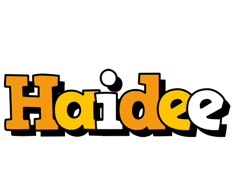 Haidee cartoon logo