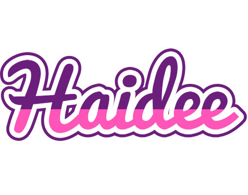 Haidee cheerful logo