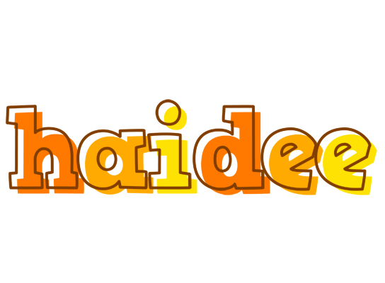 Haidee desert logo