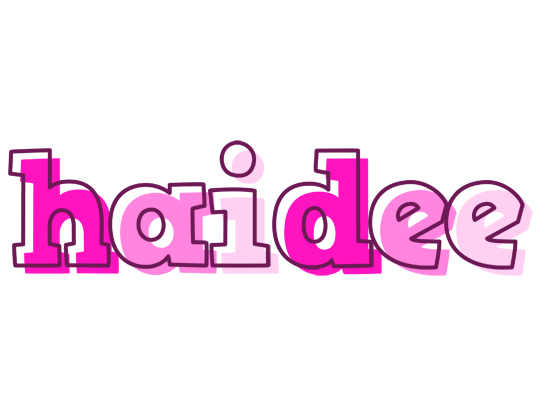 Haidee hello logo