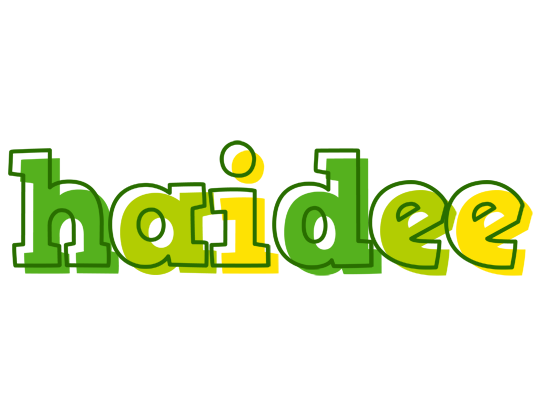 Haidee juice logo