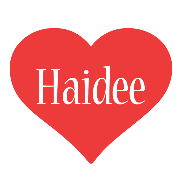 Haidee love logo
