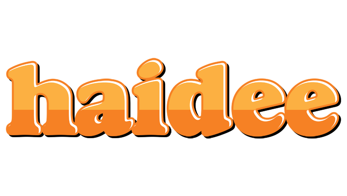 Haidee orange logo