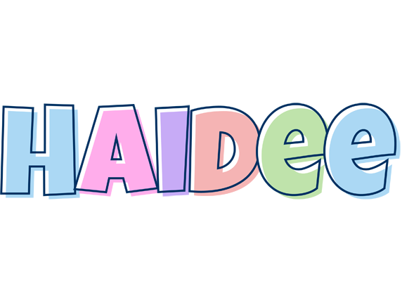 Haidee pastel logo