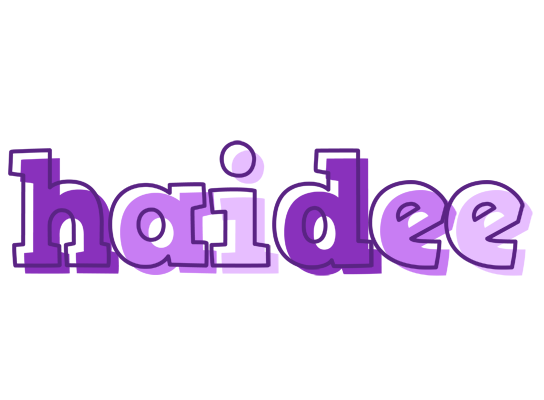 Haidee sensual logo