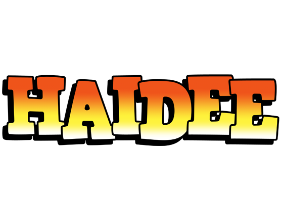 Haidee sunset logo
