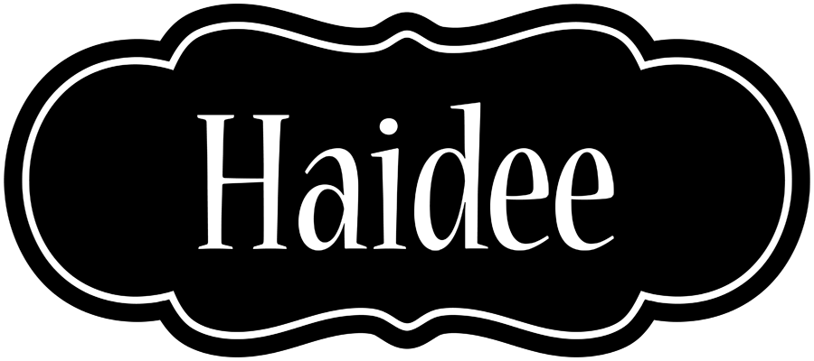 Haidee welcome logo