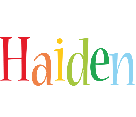Haiden birthday logo
