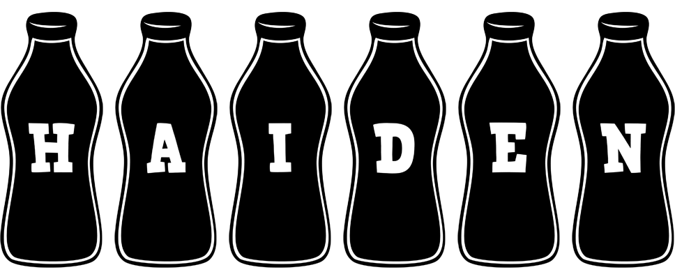 Haiden bottle logo