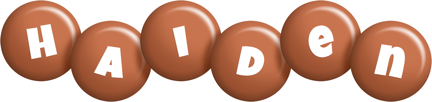 Haiden candy-brown logo