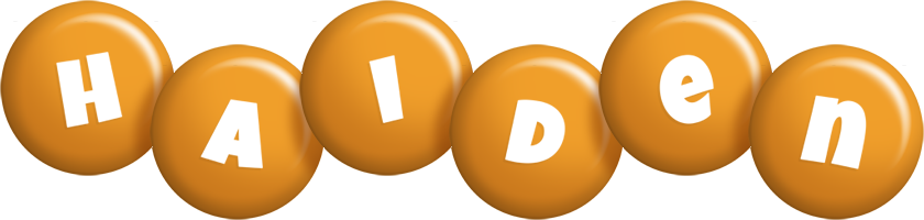 Haiden candy-orange logo