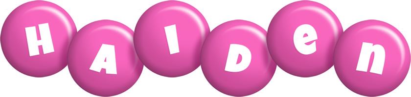 Haiden candy-pink logo