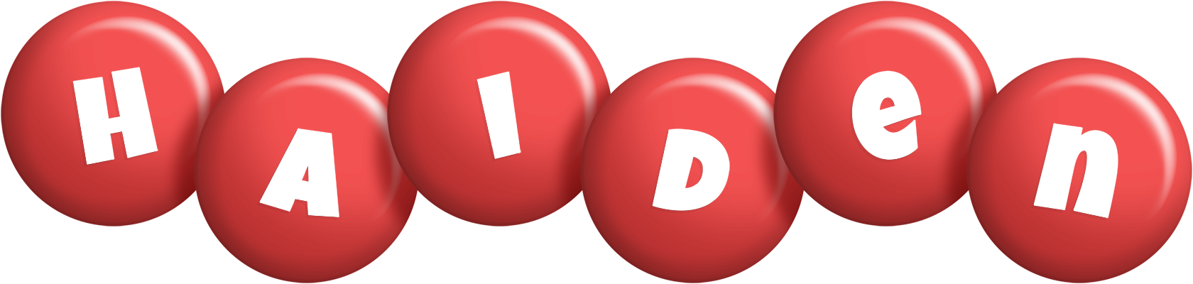 Haiden candy-red logo