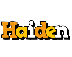 Haiden cartoon logo