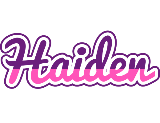 Haiden cheerful logo