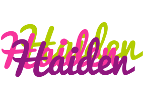 Haiden flowers logo