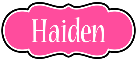 Haiden invitation logo