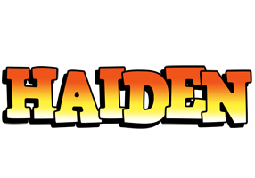 Haiden sunset logo
