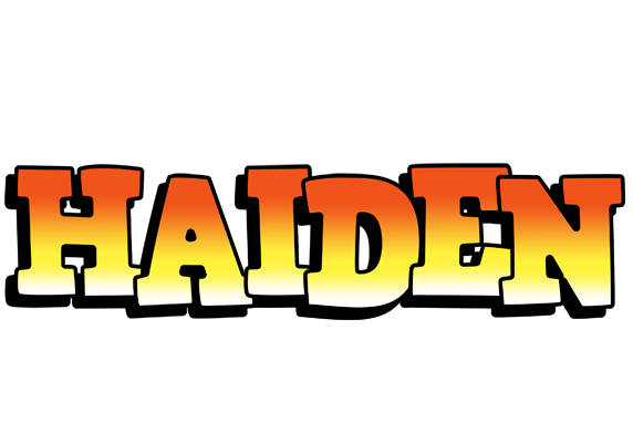 Haiden sunset logo