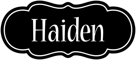 Haiden welcome logo