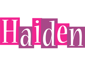 Haiden whine logo