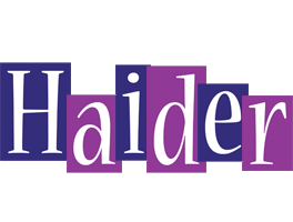 Haider autumn logo