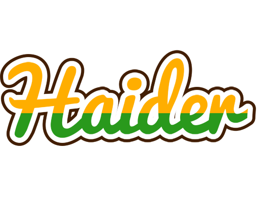Haider banana logo