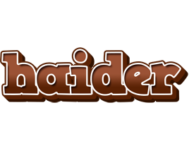 Haider brownie logo