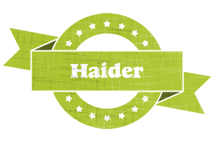 Haider change logo