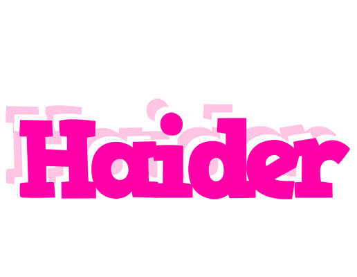 Haider dancing logo