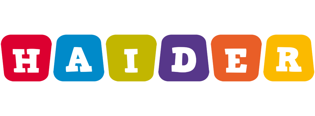 Haider daycare logo