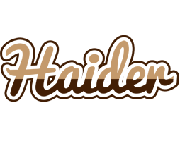Haider exclusive logo