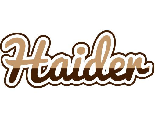 Haider exclusive logo