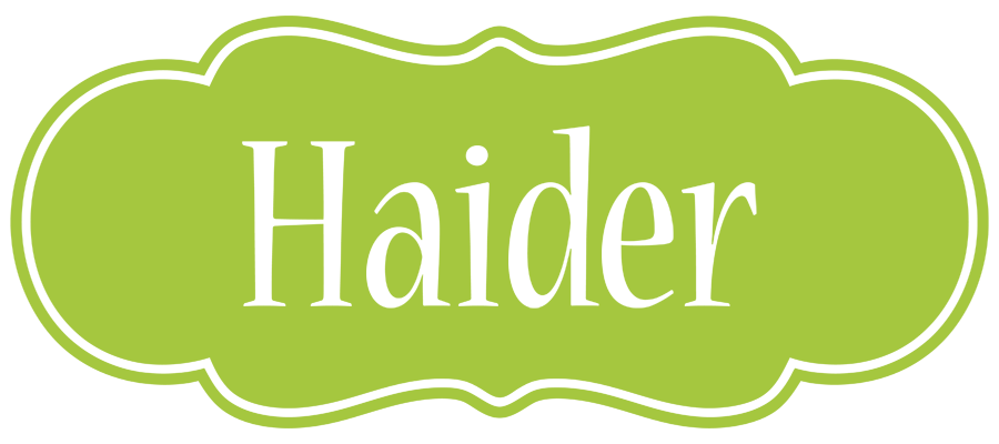 Haider family logo