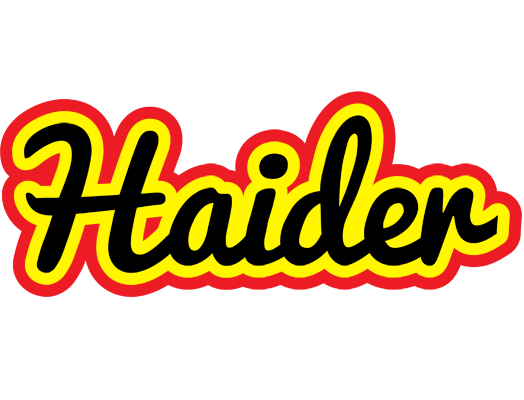 Haider flaming logo