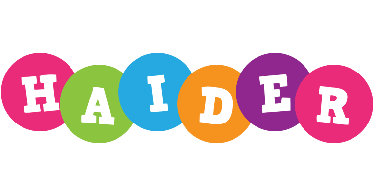Haider friends logo