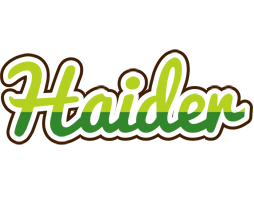 Haider golfing logo