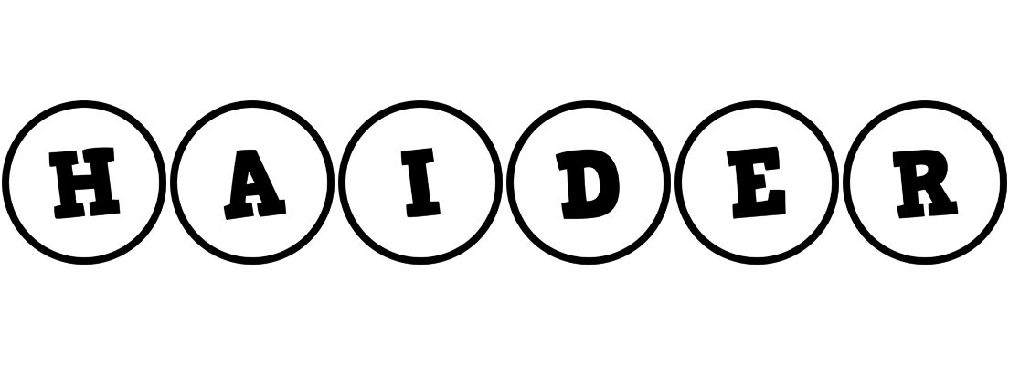 Haider handy logo