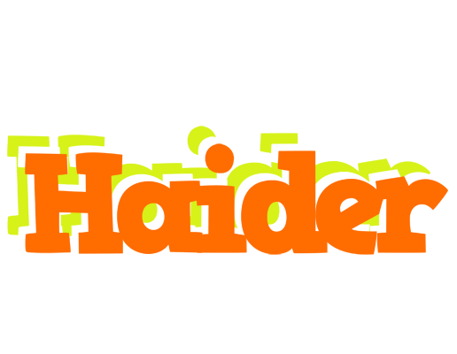 Haider healthy logo