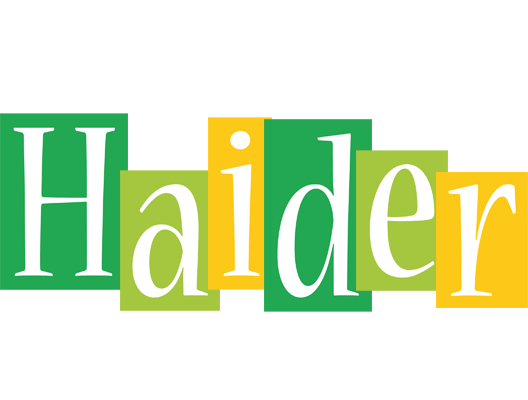 Haider lemonade logo