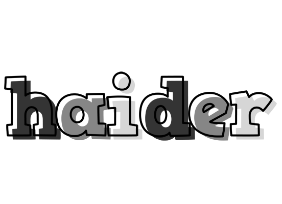 Haider night logo